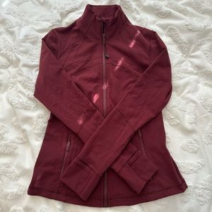 DEFINE JACKET *LUON - Red Merlot